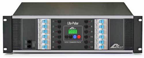 دیمر نور حرفه ای محصول کمپانی Lite Puter ( لایت پوتر ) مدل DX1227