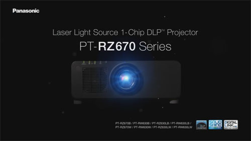 Panasonic PT-RZ670 – فیلم آموزشی و معرفی ويدئو پروجکشن Full HD با تکنولوژی لیزری و قابلیت 24/7