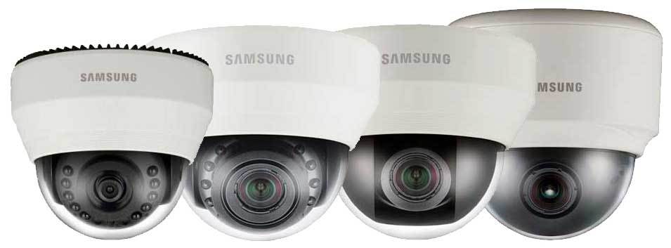 دوربین های صنعتی دام Dome تحت شبکه ساخت کمپانی Samsung (سامسونگ) سری SND