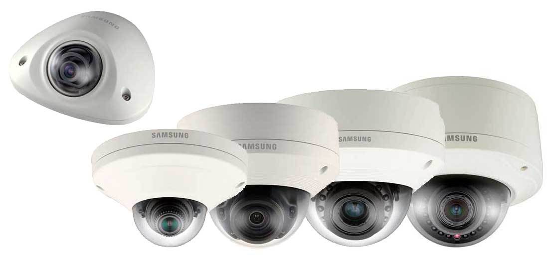 دوربین های صنعتی دام Vandal تحت شبکه ساخت کمپانی Samsung (سامسونگ) سری SNV