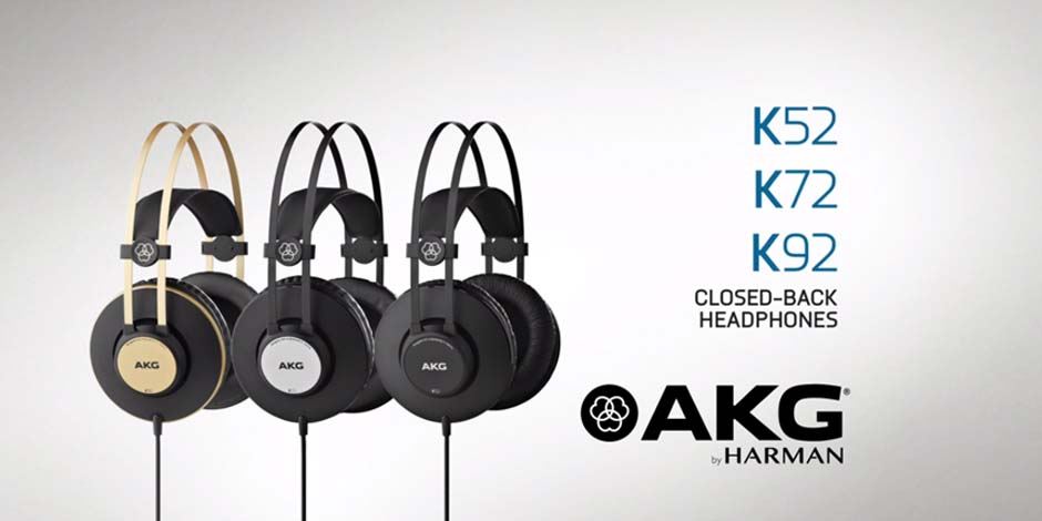 هدفون های حرفه ای محصول کمپانی AKG ( ای کی جی ) سری K Series