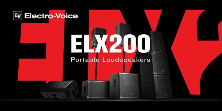 Electro-Voice ELX200 - باند و ساب ووفر اکتیو و پسیو حرفه ای